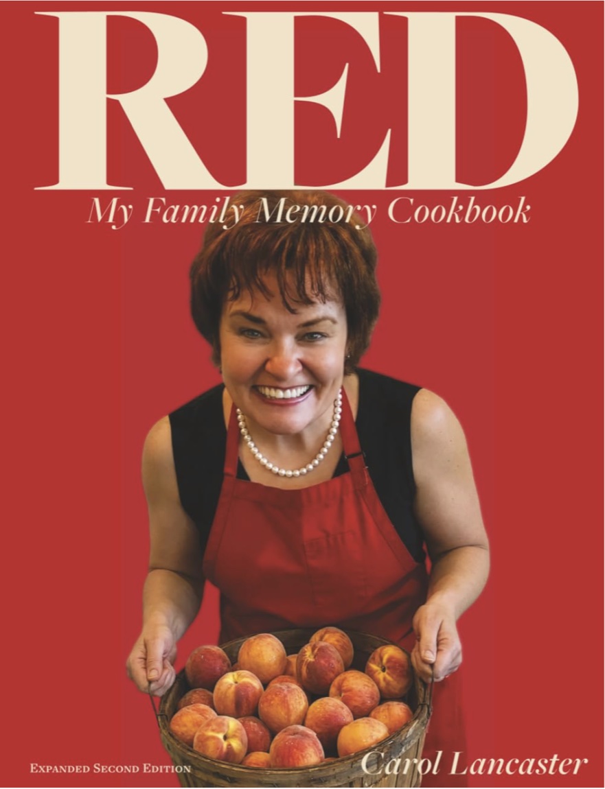 Cover of RED: My Family Memory Cookbook by Carol Lancaster